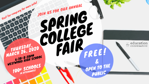 Spring College Fair Flyer