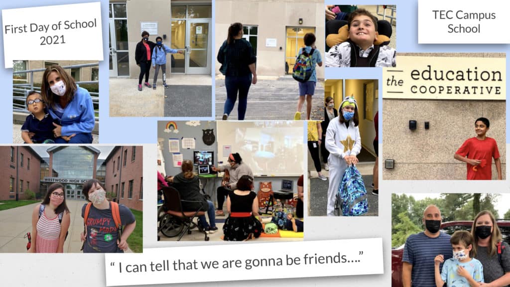 first day of school at tec campus school